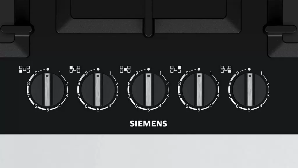 Газовая панель Siemens EP7A6QB90, черный