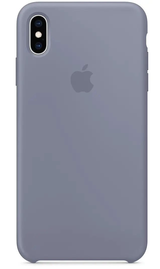 Husă de protecție Apple iPhone XS Silicone Case, gri