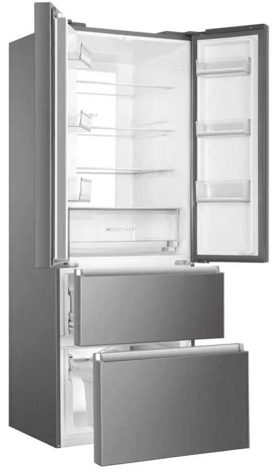 Холодильник Haier HB17FPAAA, нержавеющая сталь