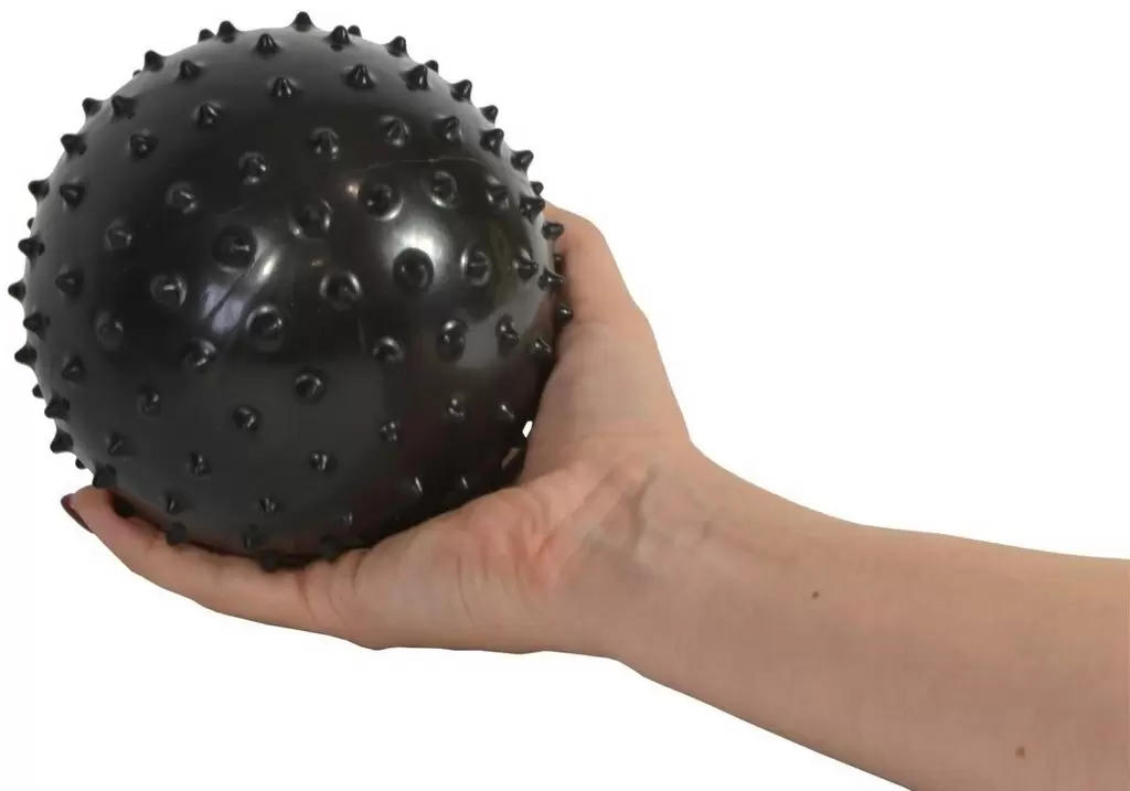 Мяч для массажа EB Fit Massage Fitness Ball 13cm, черный