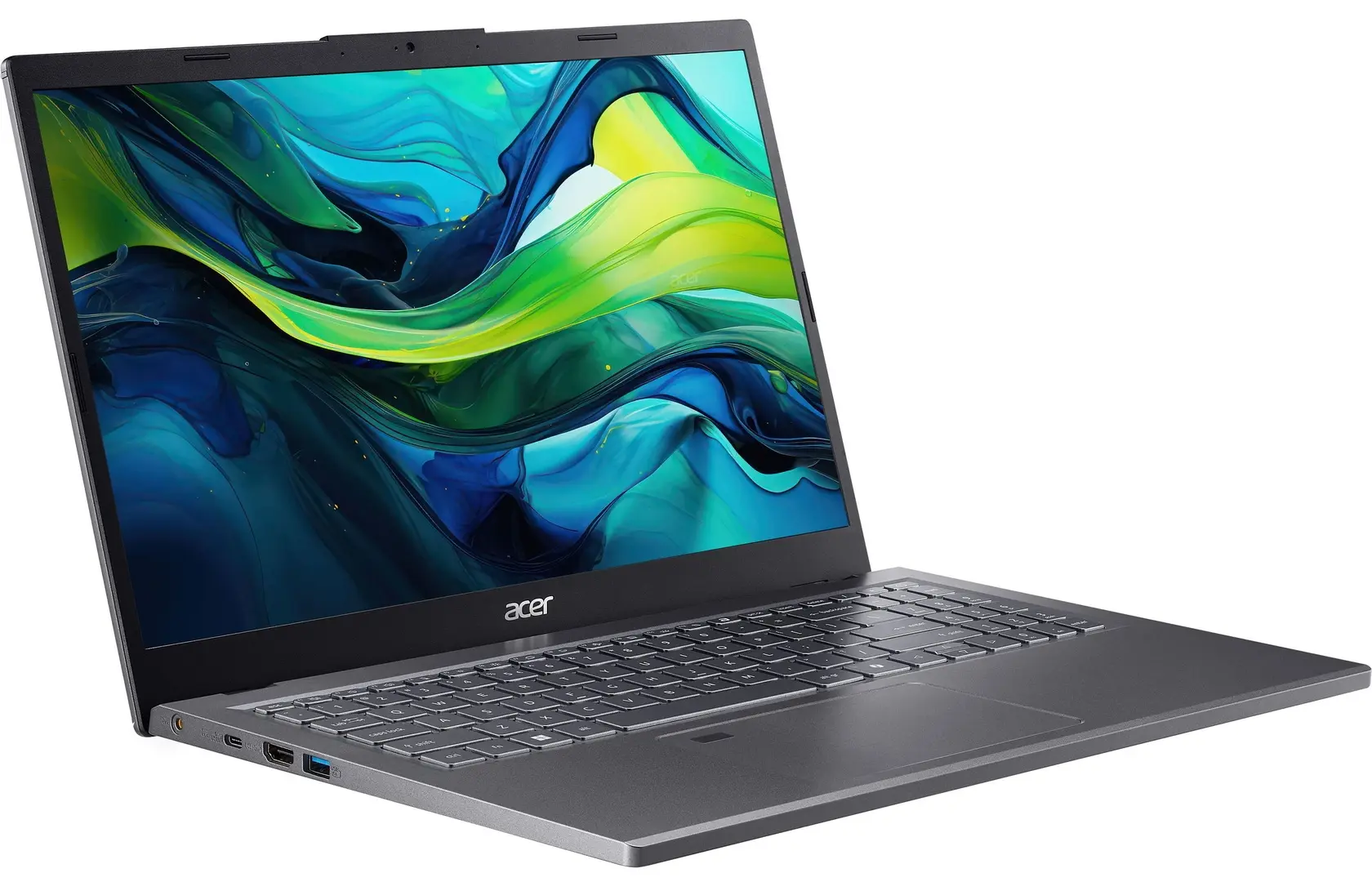 Laptop Acer Aspire 15 A15-41M (15.6"/FHD/Ryzen 7 8840HS/16GB/1TB/AMD Radeon), gri