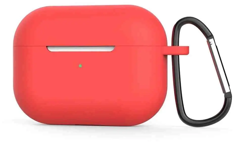 Husă pentru căști Helment Case Silicone Airpods Pro (AIRPODPRRR), roșu pe tehnoparc.md Husă pentru căști Helment Case Silicone Airpods Pro (AIRPODPRRR), roșu