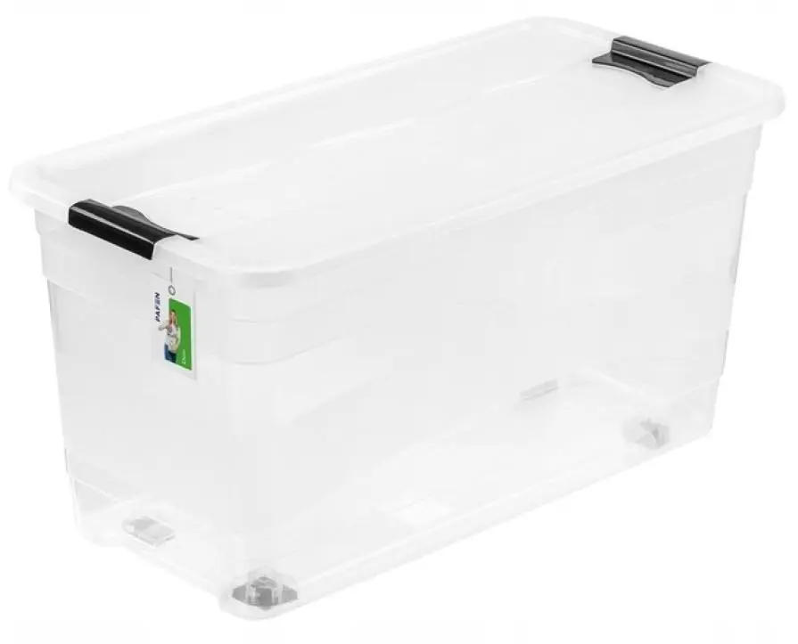 Container de depozitare Keeeper Konrad 83L, transparent