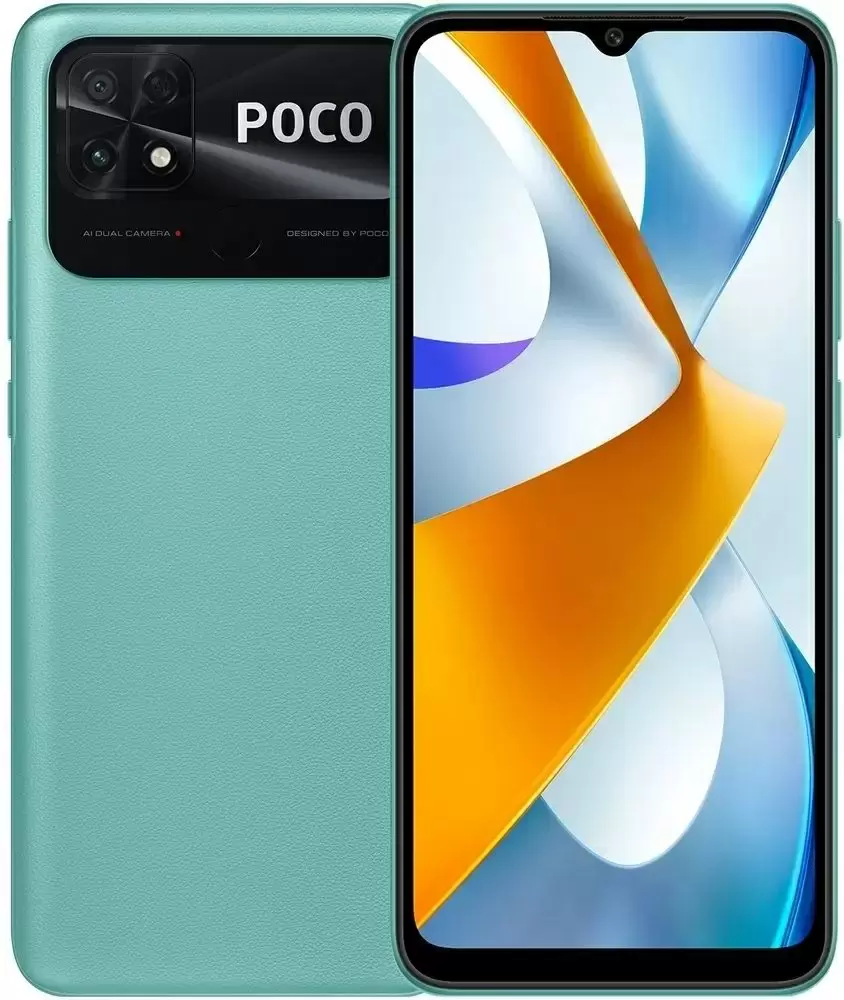 Смартфон Xiaomi Poco C40 4GB/64GB, зеленый
