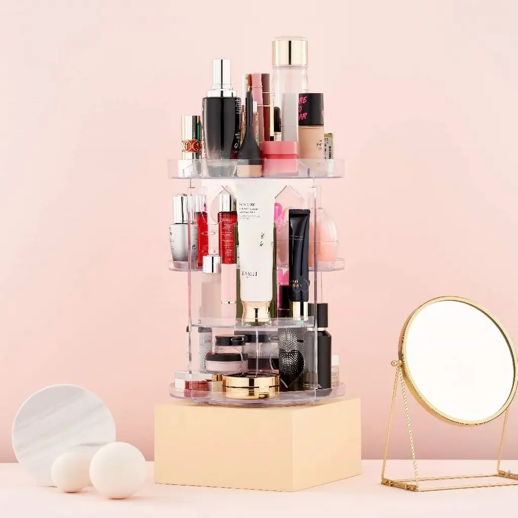 Органайзер для косметики и ватных дисков Helen's Home 360 Derece Donebilen + MAKE-UP