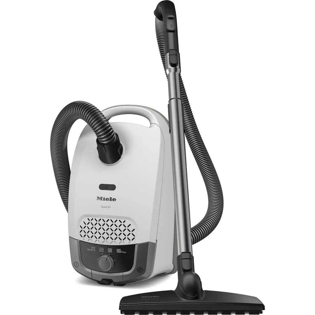 Aspirator cu curațare uscata Miele Guard S1 Parquet Flex BRWS, alb