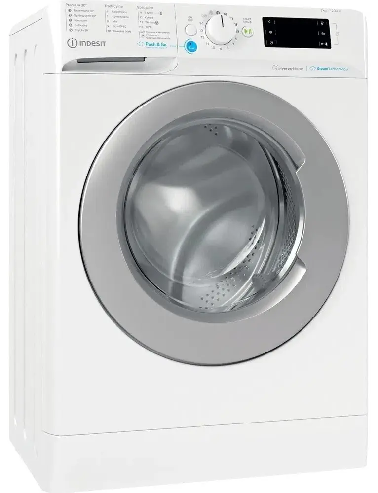 Стиральная машина Indesit BWSE 71295 X WSV EU, белый на tehnoparc.md Стиральная машина Indesit BWSE 71295 X WSV EU, белый