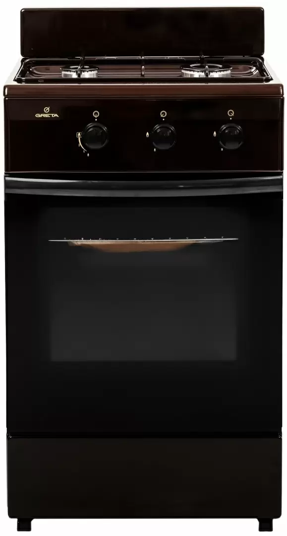 Газовая плита Greta 1201 10, коричневый
