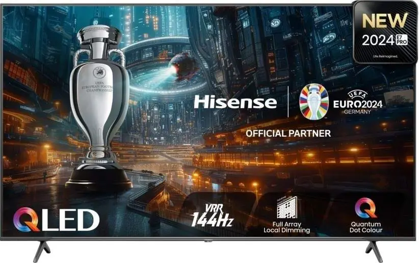 Televizor Hisense 75E7NQ PRO, negru