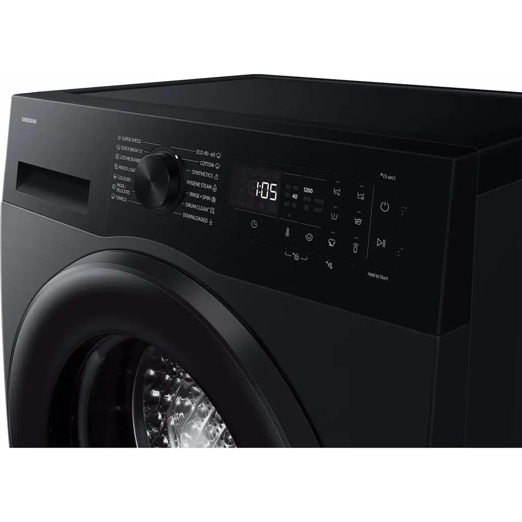 Стиральная машина Samsung WW80FG5L32ABLE, черный
