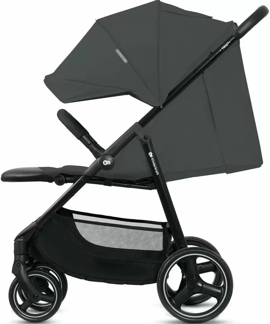 Cărucior KinderKraft Stroller Trig 3, gri granit