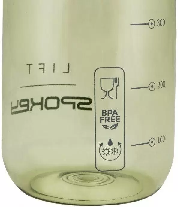 Бутылка для воды Spokey LIFT 0.8L, зеленый