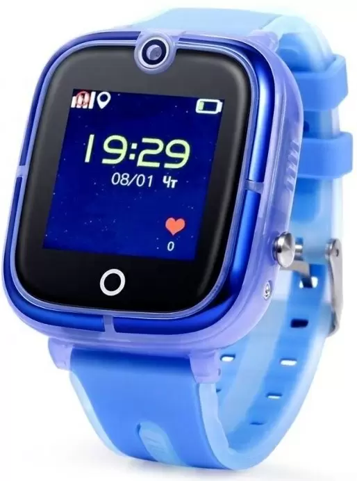 Smart ceas pentru copii Wonlex KT07, albastru