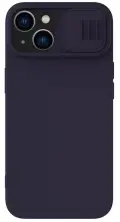 Чехол Nillkin Apple iPhone 14 Plus CamShield Silky Silicone Case, фиолетовый на tehnoparc.md Чехол Nillkin Apple iPhone 14 Plus CamShield Silky Silicone Case, фиолетовый