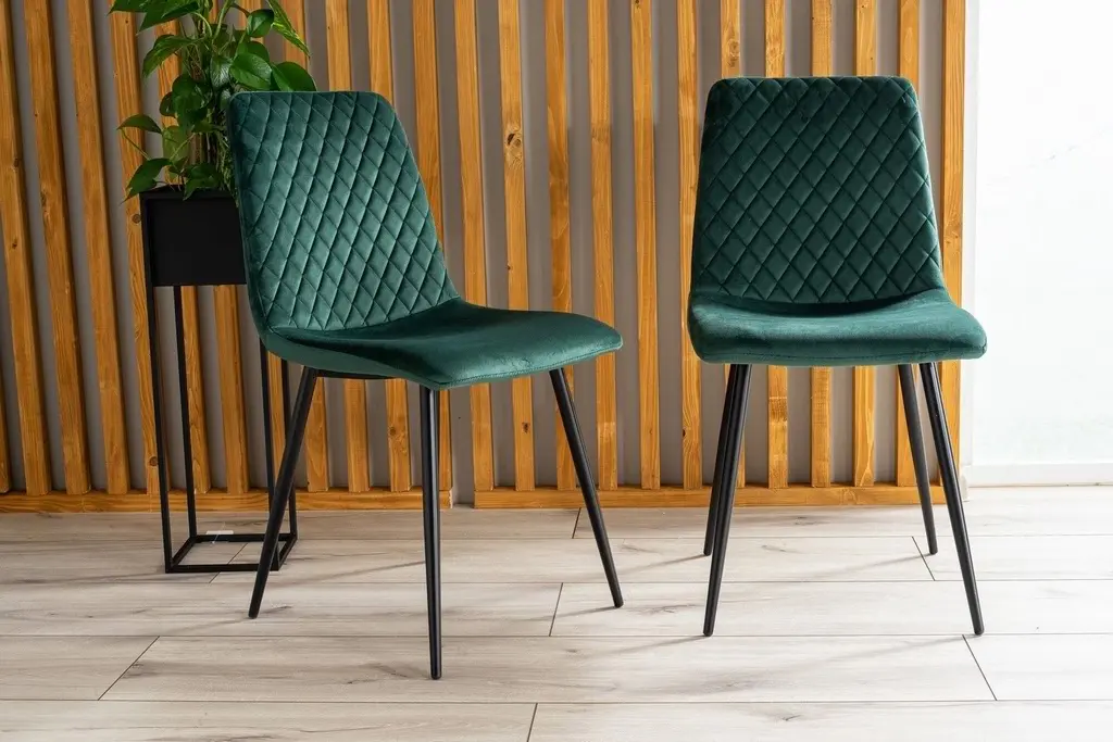 Scaun Signal Irys Velvet, negru/verde pe tehnoparc.md Scaun Signal Irys Velvet, negru/verde