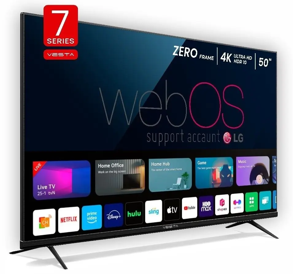 Televizor Vesta WU5075AAA, negru