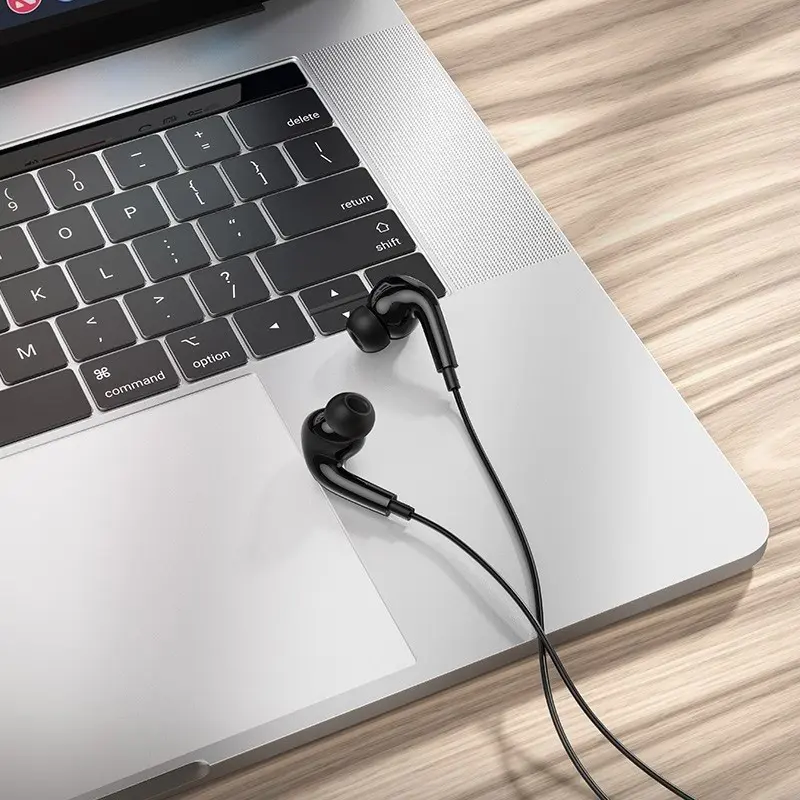 Наушники Hoco M1 Pro 3.5mm Jack, черный