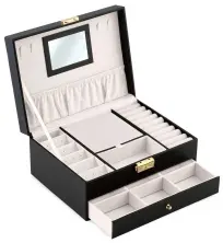 Organizator de bijuterii Massido MS-709, negru