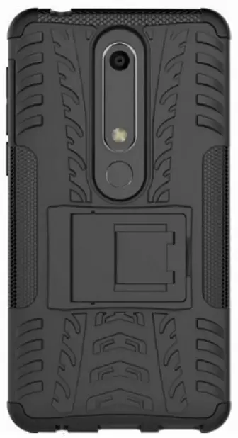 Husă de protecție XCover Nokia 6.1 Armor, negru