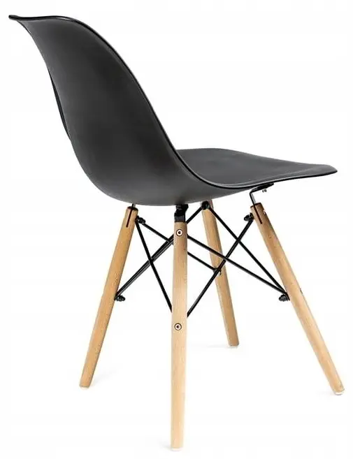 Scaun Jumi Eva SD-972575, negru