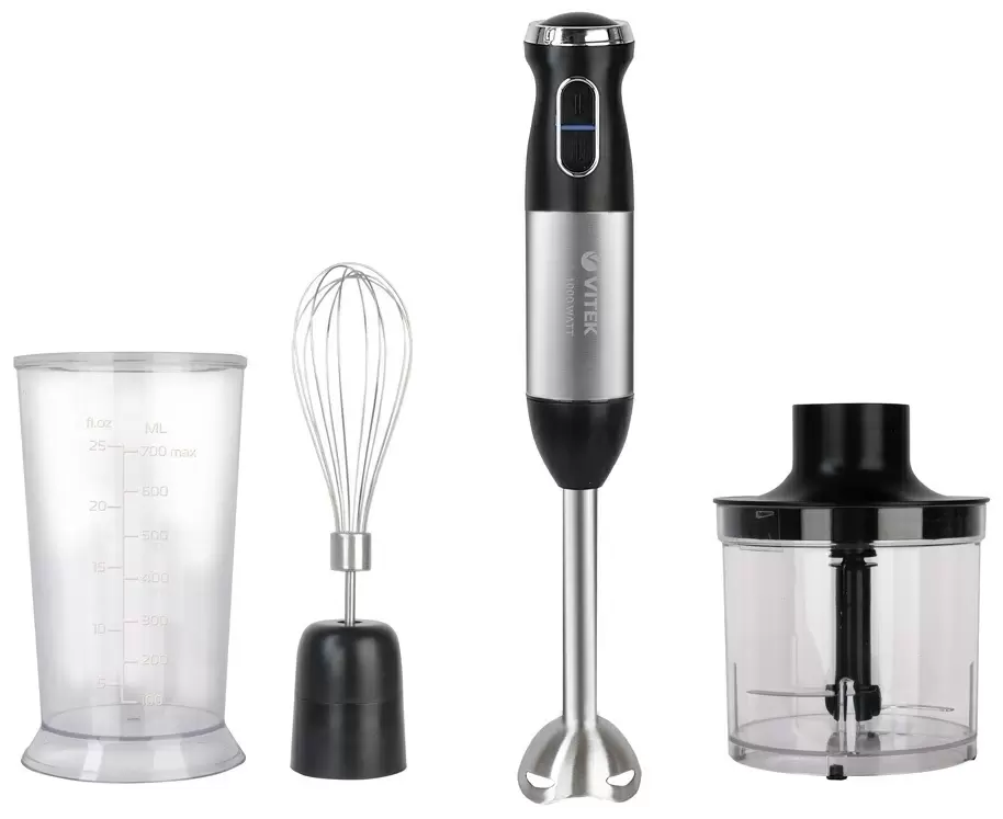 Blender Vitek VT-8540, inox/negru