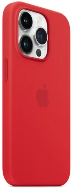 Husă de protecție Apple iPhone 14 Pro Silicone Case with MagSafe, roșu