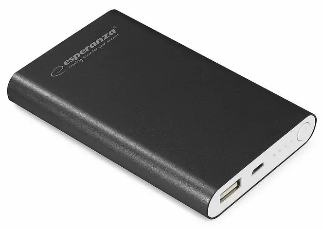Acumulator extern Esperanza Neutrin 8800mAh, negru