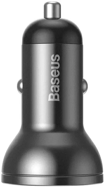 Автомобильная зарядка Baseus CCBX-0G, серый