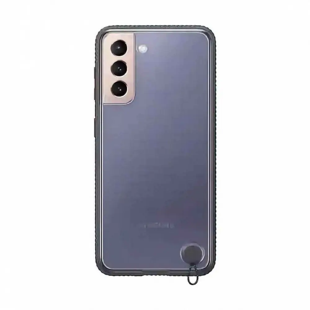 Чехол Samsung Clear Protective Cover Galaxy S21, черный