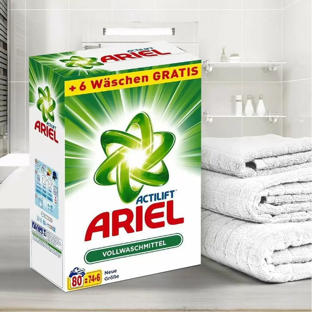 Detergent pudră Ariel Actilift 5.2kg
