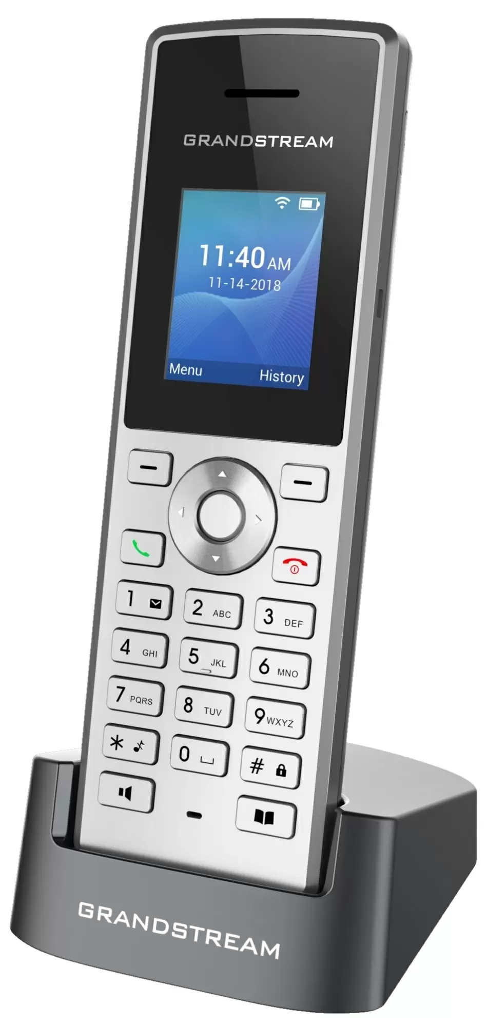 Telefon fără fir Grandstream WP810, argintiu