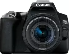Зеркальный фотоаппарат Canon EOS 250D + 18-55mm IS STM Kit, черный