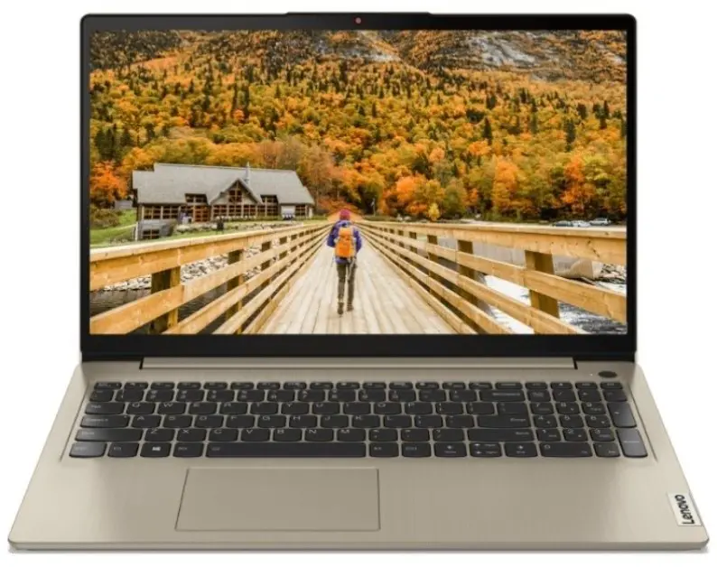 Laptop Lenovo IdeaPad 3 15ALC6 (15.6"/FHD/Ryzen 3 5300U/8GB/256GB/AMD Radeon), auriu