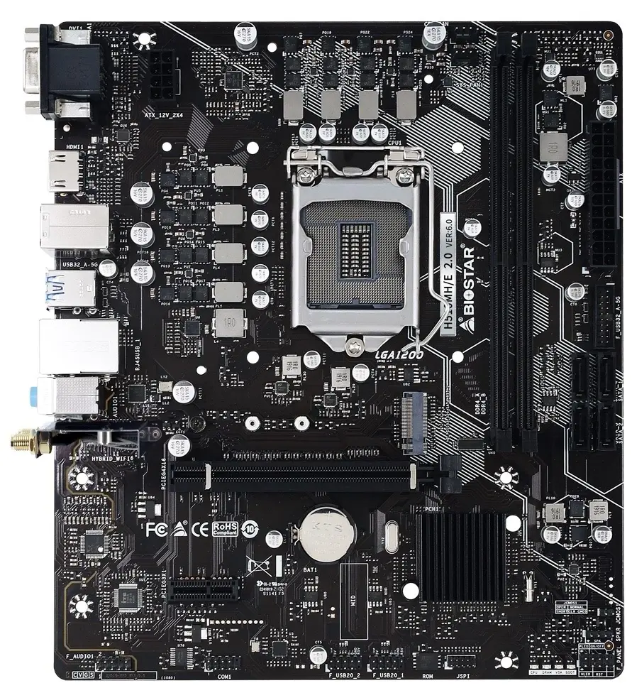 Материнская плата Biostar H510MH/E 2.0