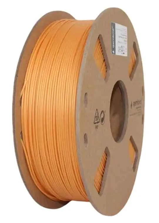 Filament pentru imprimare 3D Gembird 3DP-PLA+1.75-02-GL, auriu