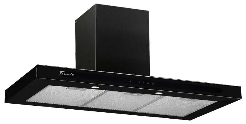 Hotă Tornado Lara 700 (90) Glass, negru