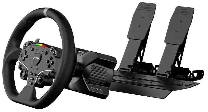Volan pentru jocuri Moza R3 Racing for PC, negru