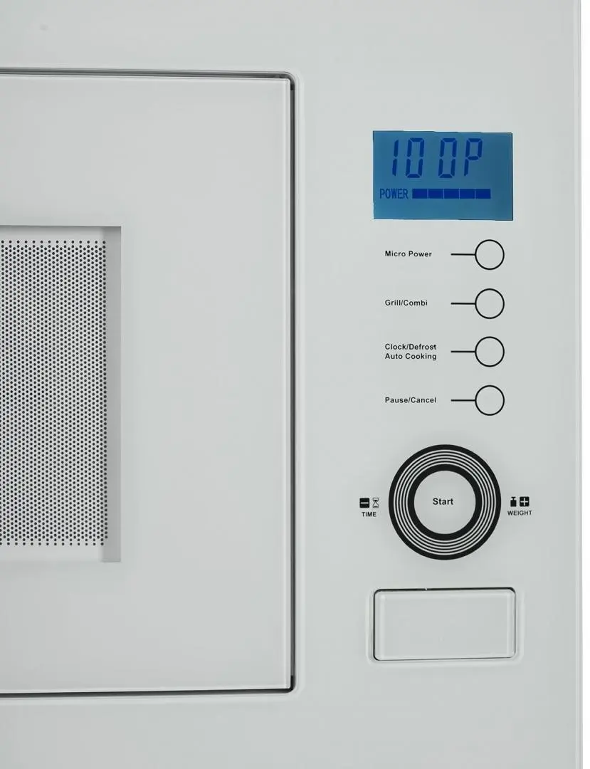 Cuptor cu microunde incorporabil Heinner HMW-25BIGWH, alb