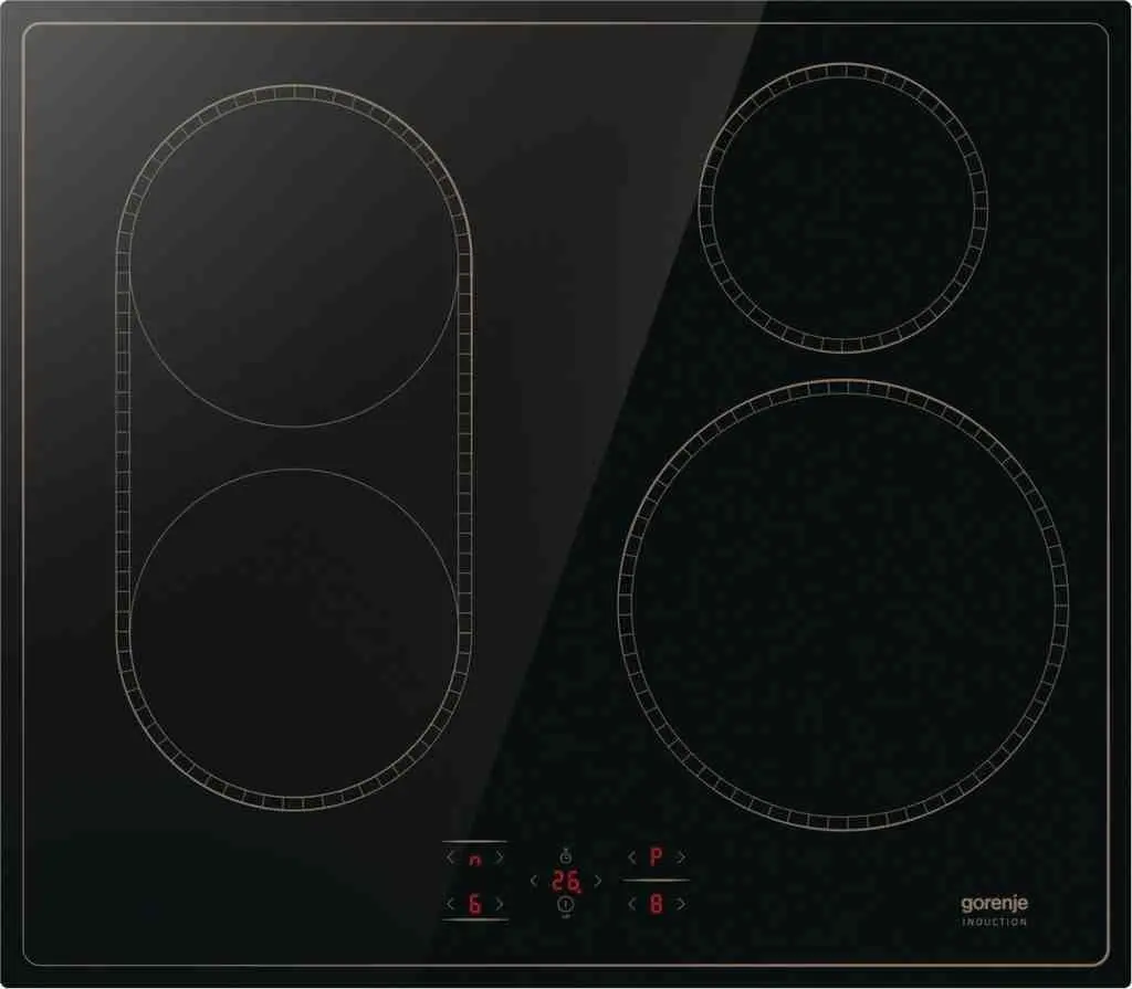 Plită incorporabilă cu inducție Gorenje GI6421CLBSC, negru