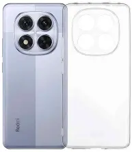 Чехол WOO TPU Soft Xiaomi Redmi Note 14 Pro Plus 5G Clear (WOOCSCXRN14PPCL), прозрачный