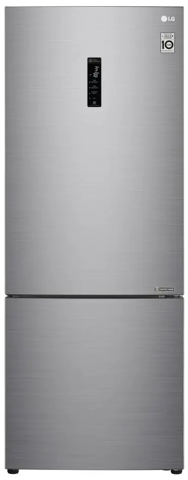 Холодильник LG GC-B569PMCZ, серебристый