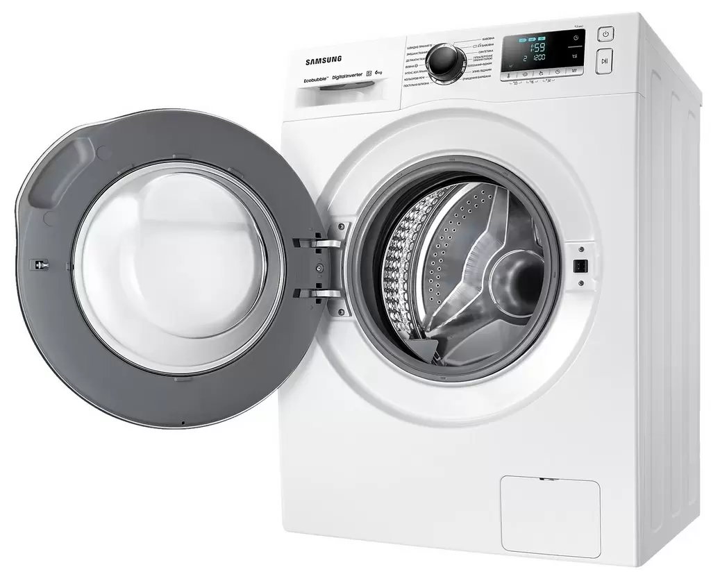 Maşină de spălat rufe Samsung WW80J62E0DWCE, alb