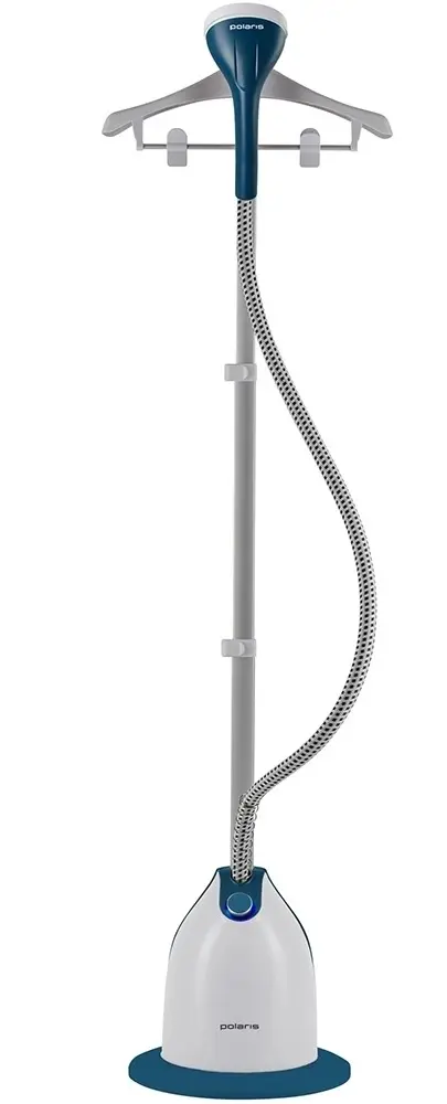 Aparat de călcat vertical cu aburi Polaris PGS 2230VA, alb/albastru