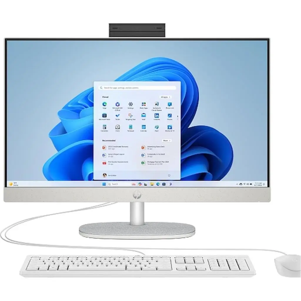 All-in-One HP Hp AI 24-ct2000a White D2GQ1EA, alb
