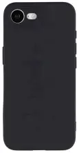 Husă de protecție WOO Liquid Silicone Iphone 16E (WLSCMIP16EBL), negru