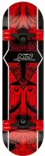 Skateboard Nils Extreme CR3108SA, negru/roșu