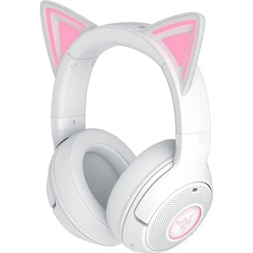 Căşti Razer Kraken Kitty Edition V2 White RZ04-04860600-R3M1, alb pe tehnoparc.md Căşti Razer Kraken Kitty Edition V2 White RZ04-04860600-R3M1, alb