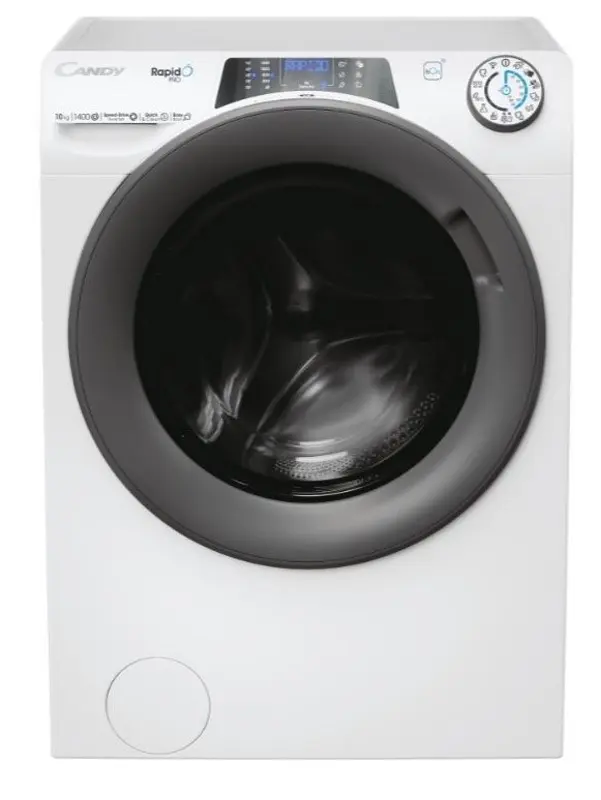 Maşină de spălat rufe Candy Rapido Pro RP 4106BWMR/1-S, alb