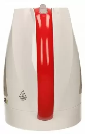 Электрочайник Lafe CEG001.1, белый/красный