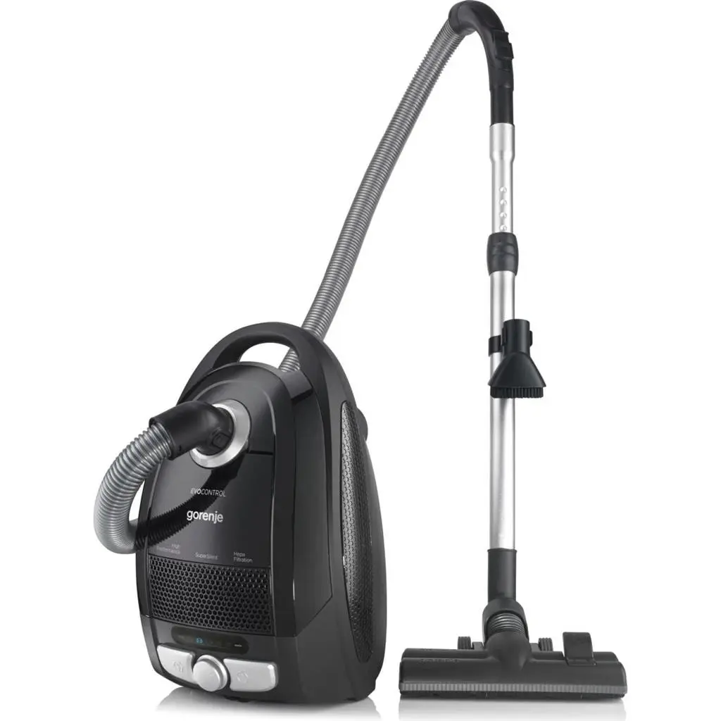 Aspirator cu curățare uscată Gorenje VCE21ECBK, negru